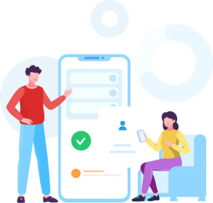 Сервис для быстрого обмена контактами LeadFrog.